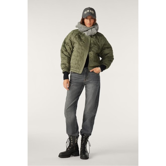 NWT Ba&sh Soho Jacket in Khaki - Picture 4 of 9